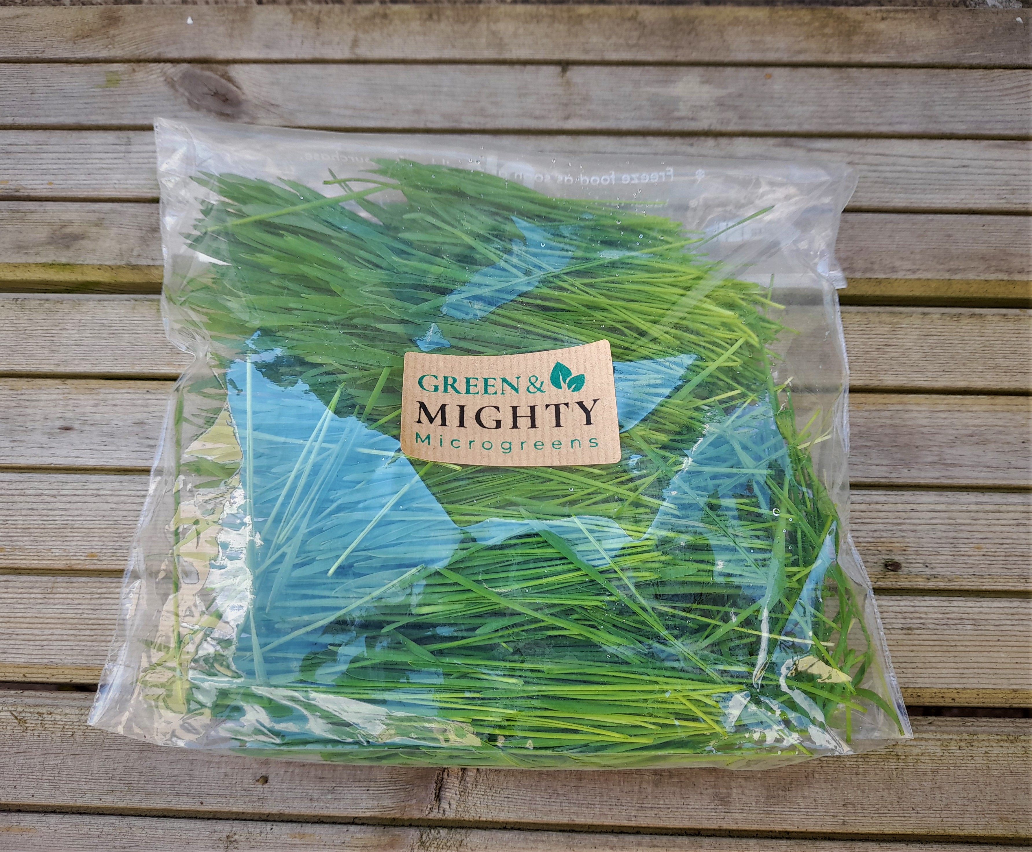 cut and bagged